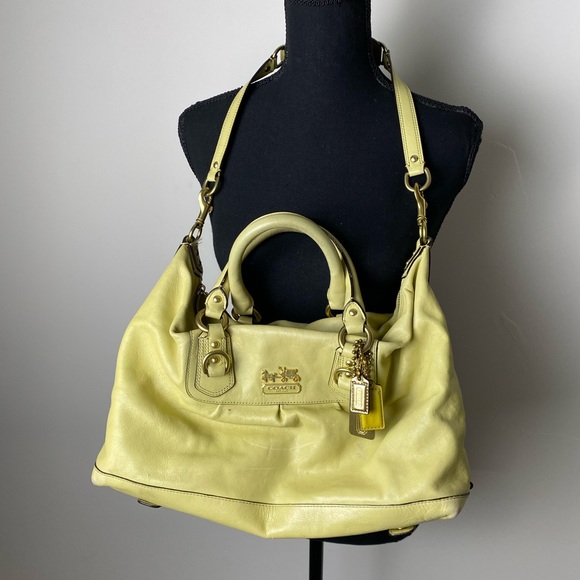 Coach Bags Coach Lime Green Shoulder Bag Poshmark